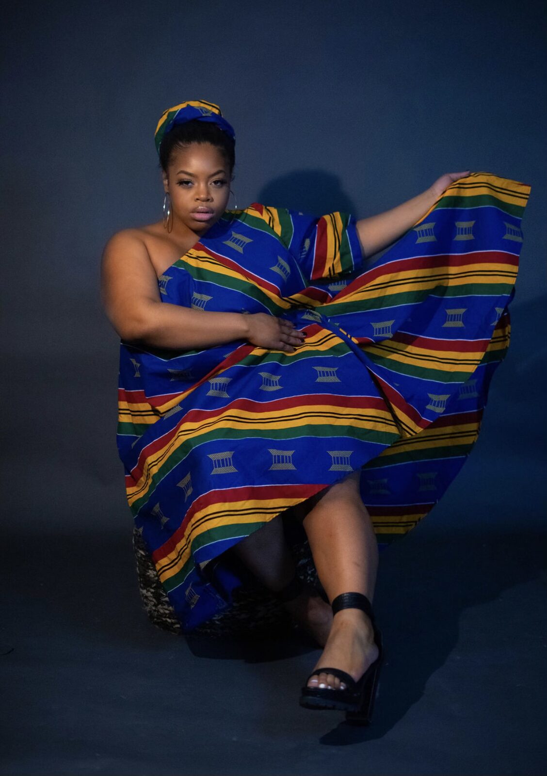 Royal kente wrap & headtie